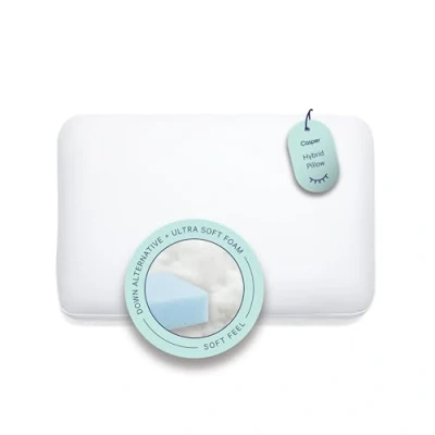 Imagen de Casper Sleep Hybrid Almohada estándar, Color Blanco