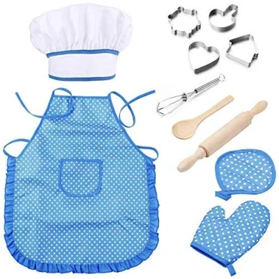 Imagen de NIWWIN Juego de Chef para niños, 11 Piezas Cocina niños Juegos simulación Roles Niñas pequeños