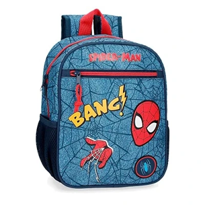 Imagen de Marvel Spiderman Denim Mochila pequeña Azul 23x28x10 cms Poliéster 6,44L