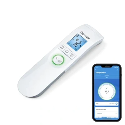 Imagen de Beurer FT 95 Bluetooth®, Termómetro clínico de infrarrojos sin contacto con innovadora conexión a una app