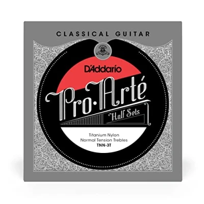 Imagen de D&#039;Addario TNN 3T Pro Arte Titanium Treble String Set