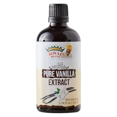 Imagen de Extracto de vainilla pura / 3,74 fl oz/110 ml botella cristal para una mejor calidad sin azúcar