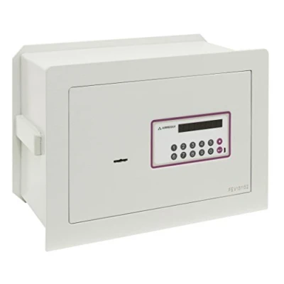 Imagen de ARREGUI Forma Evolution 151040 Caja fuerte de empotrar a pared con cerradura llave y codigo doble Seguridad para casa hogar Fundo extensible Fácil instalar 27 x 38,5 20/30 cm