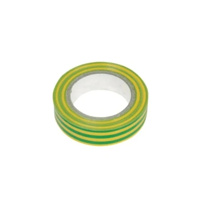 Imagen de Cinta Aislante Adhesiva 10M Ancho 15Mm Amarillo/Verde