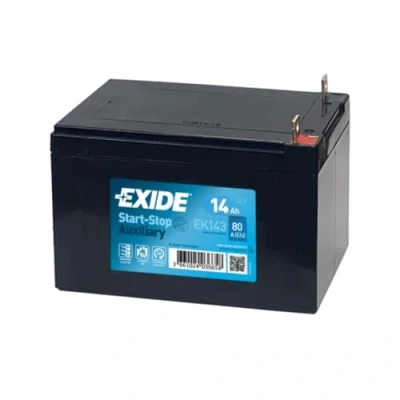 Imagen de EXIDE Start Stop, Stop Auxiliary EK143 Batería de arranque 12V 14Ah 80A B0 norauto, oscaro, mister auto