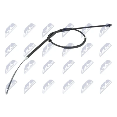 Imagen de NTY HLR CT 024 Cable de Freno Mano Atrás derecha 1710, 1435 Tambor FIAT: Fiorino III Furgón / Familiar