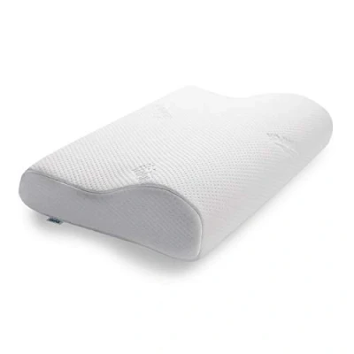 Imagen de TEMPUR Original almohada cervical viscoelástica, ergonómica para dormir boca arriba y de lado, Sensación inicial firme, S (50 x 31 8/5 cm)
