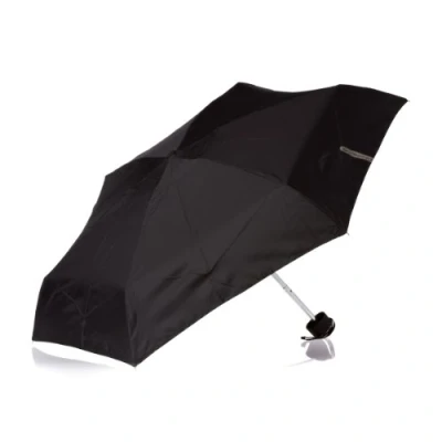 Imagen de Lifeventure Paraguas Small Trek, de Viaje con Dosel Antidesgarros a Prueba Viento Mango Ergonómico y Funda Protectora, Diseño Liviano, Telescópico, Compacto Portátil