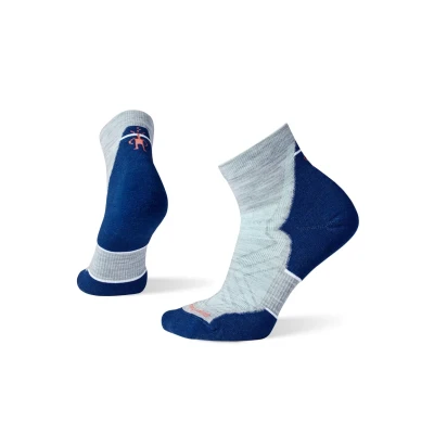 Imagen de Smartwool Run Targeted Cushion Calcetines tobilleros para mujer, Gris Claro, S