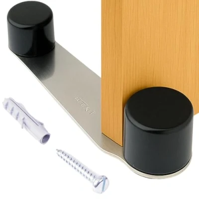 Imagen de Brinox Tope Retenedor Giratorio, Negro, 3.2 x 10.2 2.2 cm