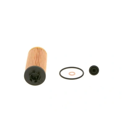 Imagen de BOSCH F 026 407 277 Filtro de aceite con juntas Cartucho filtrante BMW: 2 Gran Tourer, Active X2, MINI: Hatchback, Cabrio, Clubman