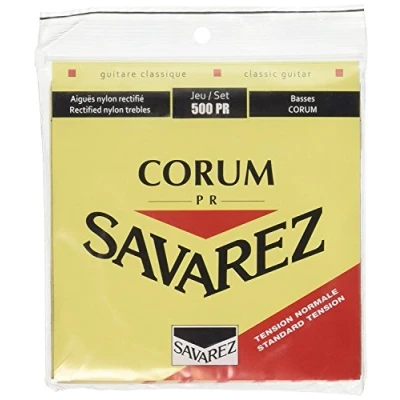 Imagen de CUERDAS GUITARRA CLASICA Savarez (500/PR) Corum PR (Juego Completo)