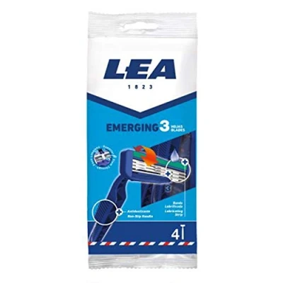 Imagen de Lea Premium 3 Cuchilla de Afeitar para Hombre 50 gr
