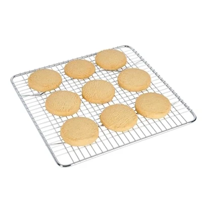 Imagen de KitchenCraft Rejilla Enfriadora / Salvamanteles Metálica con Acabado Cromado, 25,5 x cm