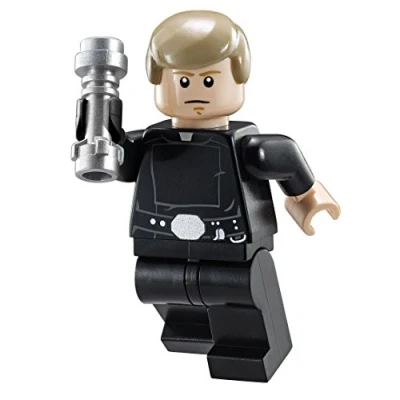 Imagen de LEGO® Star Wars™ Final Duel Minifigure Luke Skywalker with Black Hand and Lightsaber (75093)