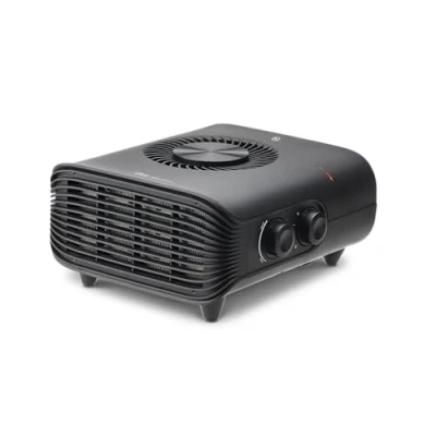 Imagen de Calefactor Ufesa Alpha Ceramic, 2000W, 2 Niveles Calor + Función Ventilación, Termostato regulable, Asa de transporte, Negro