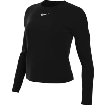Imagen de Nike Performance Swift Camiseta de manga larga, Mujer, Talla: XL, Black/(reflective silv)