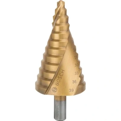 Imagen de Bosch 2 608 587 431 Brocas escalonadas HSS TiN 6 39 mm, 10,0 93,5 mm (pack de 1)