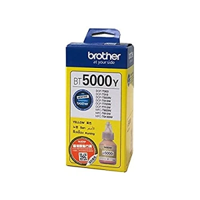 Imagen de Brother Ink BT5000Y Yellow 5000PGS DCPT300/DCPT500W/DCPT700W/MFCT800W