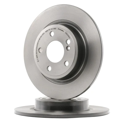 Imagen de BREMBO COATED DISC LINE 08.B348.41 Disco de freno 295 10 5 macizo revestido altamente carbonizado con tornillos MERCEDES BENZ: GLA, Clase A, CLA Coupé