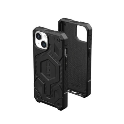 Imagen de Urban Armor Gear Pathfinder Funda Compatible con Apple iPhone 15 Plus [Compatible Carga inalámbrica/magnética, protección contra caídas estándar Militar] Negro