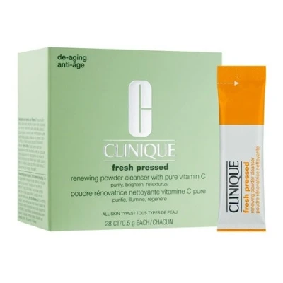 Imagen de Clinique Fresh Pressed Renewing Powder Cleanser Tipo de piel 1/2/3/4 28 x 5 g