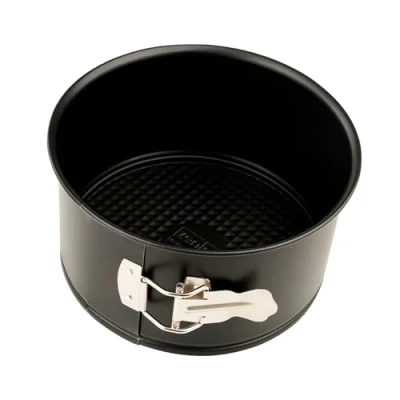 Imagen de Zenker Molde Alto para Bizcochos y Repostería con Fondo Desmontable en Acero, Revestimiento Antiadherente Teflon, Panettone Tartas Altas, Apto Horno Air Fryer, 18 x 10 cm, Negro, 1 ud