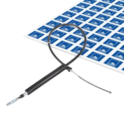Imagen de ATE 24.3727 0100.2 Cable de Freno Mano 1075