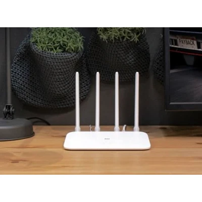 Imagen de Xiaomi Mi Router 4A Fibra Óptica 5G con 64 MB de Memoria Inalámbrico Doble Banda WiFi 4 Antenas Omnidireccionales Color Blanco
