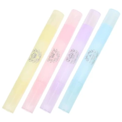 Imagen de Pluma Corrector Uñas,4 PCS Correctora de Manicura Removedor Esmalte Uñas Nail la Nueva Belleza del Arte DIY con 12 Consejos Reemplazo