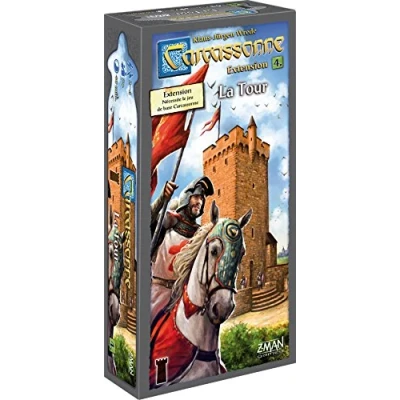 Imagen de Z Man Games Carcasonne Expansión 4 La Torre Juego de Mesa a Partir 7 años 2 6 Jugadores 40 Minutos