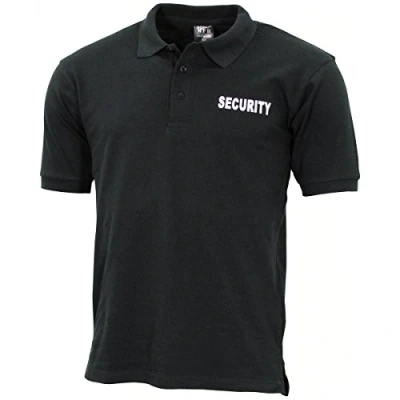 Imagen de MFH Polo Security Negro tamaño L