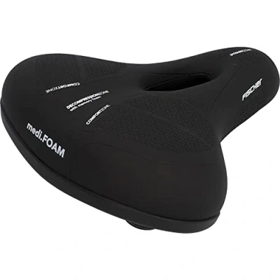 Imagen de Fischer Memory Foam Sillín de Turismo, Unisex, Negro, Talla única