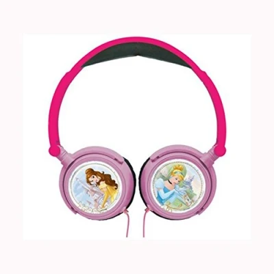 Imagen de Lexibook Princesas Disney Auriculares Estéreo, Potencia De Sonido Limitada, Plegable Y Ajustable