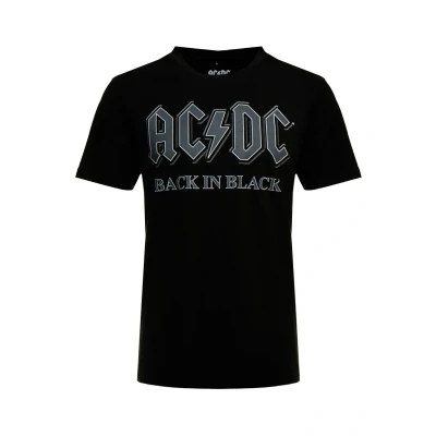 Imagen de Mister TEE ACDC BACK IN Black Camiseta estampada, Hombre, Talla: Small,