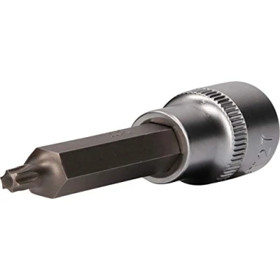Imagen de BRILLIANT TOOLS BT022982 Llave de vaso con punta Torx 1/2&quot;, longitud 100 mm, T27 [Powered by KS TOOLS]