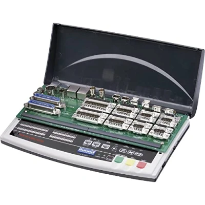Imagen de VOLTCRAFT® CT 7 Comprobador para Cables PC profesional herramienta Prove y conectores apto Sub D a 9 15 25 pines