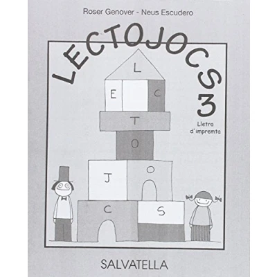 Imagen de Lectojocs 3 1r. Educació Primaria: lletra d&#039;impremta (Lectojocs d&#039;impremta)