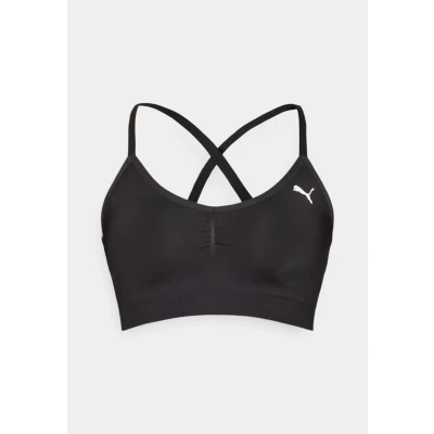 Imagen de Puma MOVE Shapeluxe Seamless BRA Sujetadores deportivos con sujeción ligera, Mujer, Talla: Large, Black