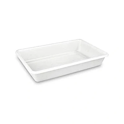 Imagen de Congost Cubeta Alimentaria Rectangular, HDPE, Blanco, 5 L