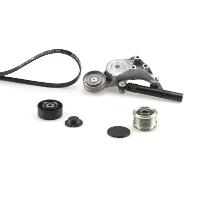Imagen de GATES K256PK1660 Juego de correas trapeciales poli V con polea rueda libre ThermalPro VOLKSWAGEN: Golf 4, New Beetle Hatchback, 4 Variant