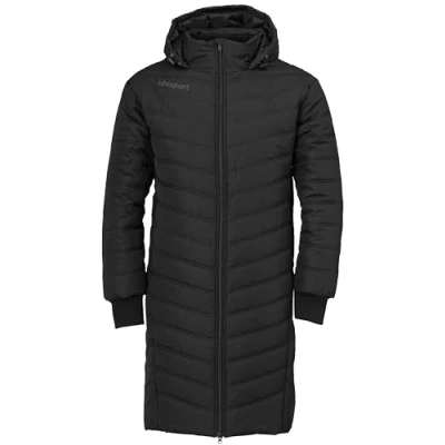 Imagen de Uhlsport Essential Winter Bench Jacket Chaqueta De Invierno Con Capucha Para Hombre, negro/antracita, XL