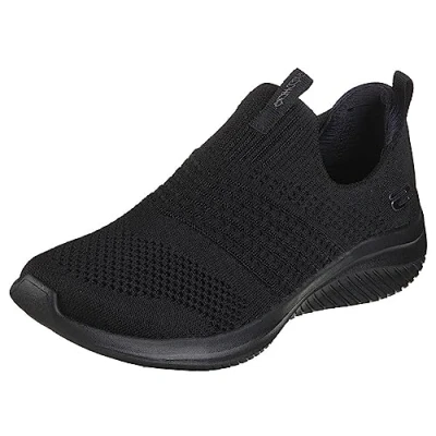 Imagen de Skechers Ultra Flex 3.0 Classy Charm, Zapatillas Mujer, Negro (Black Knit/Trim) , 40 EU