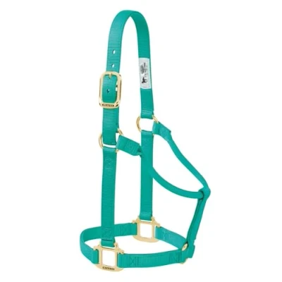 Imagen de Weaver Leather Original Cabestro no Ajustable, 35 7005 EG, Verde Esmeralda, Average Horse