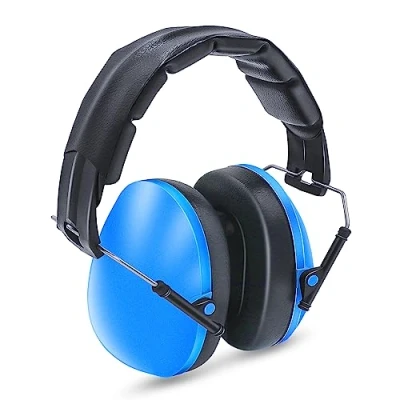 Imagen de Proteccion Auditiva Niños, Con Diadema Ajustable, Compacto y Plegable Protectores Auditivos Ruido para Estudiar Bebé Nené Infante