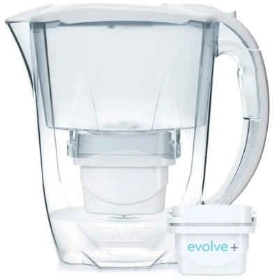 Imagen de Jarra con filtro de agua Aqua Optima Oria, capacidad 2,8 litros, 1 cartucho Evolve + 30 días, tecnología filtración 5 pasos flujo rápido para un más limpia