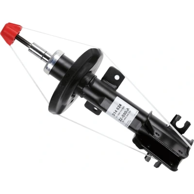 Imagen de SACHS 314 624 amortiguador Presión de gas Bitubular Columna Espiga arriba FIAT: Stilo Hatchback, Multi Wagon