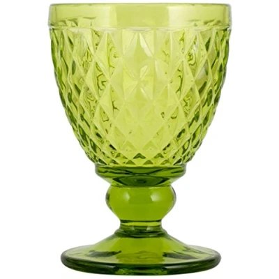 Imagen de H&amp;h set 6 calici in vetro venere colore assortito cl26