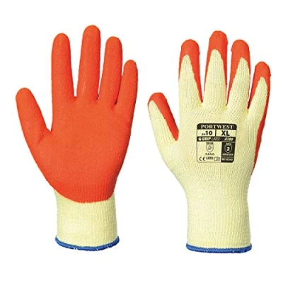 Imagen de Portwest Guante Grip, Tamaño: S, Color: Naranja, A100ORRS