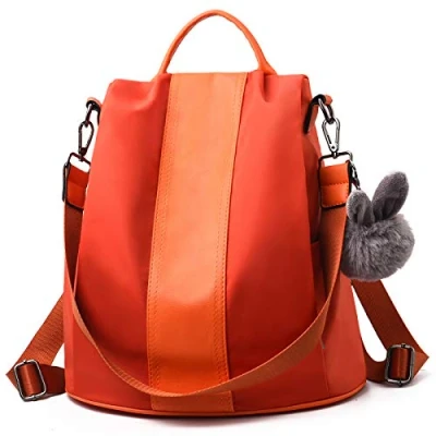 Imagen de Charmore Mujeres Mochila Señoras Impermeable Nylon Mochilas escolares Anti robo Dayback Shoulder Bags